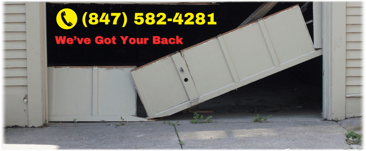 Garage Door Off Track Mount Prospect IL (847) 582-4281